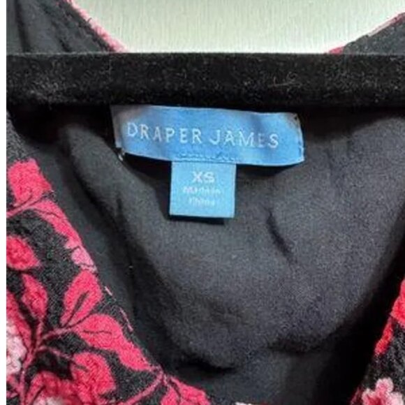 Draper James Floral Print Long Sleeve Smocked Waist dress size xs - Picture 5 of 12